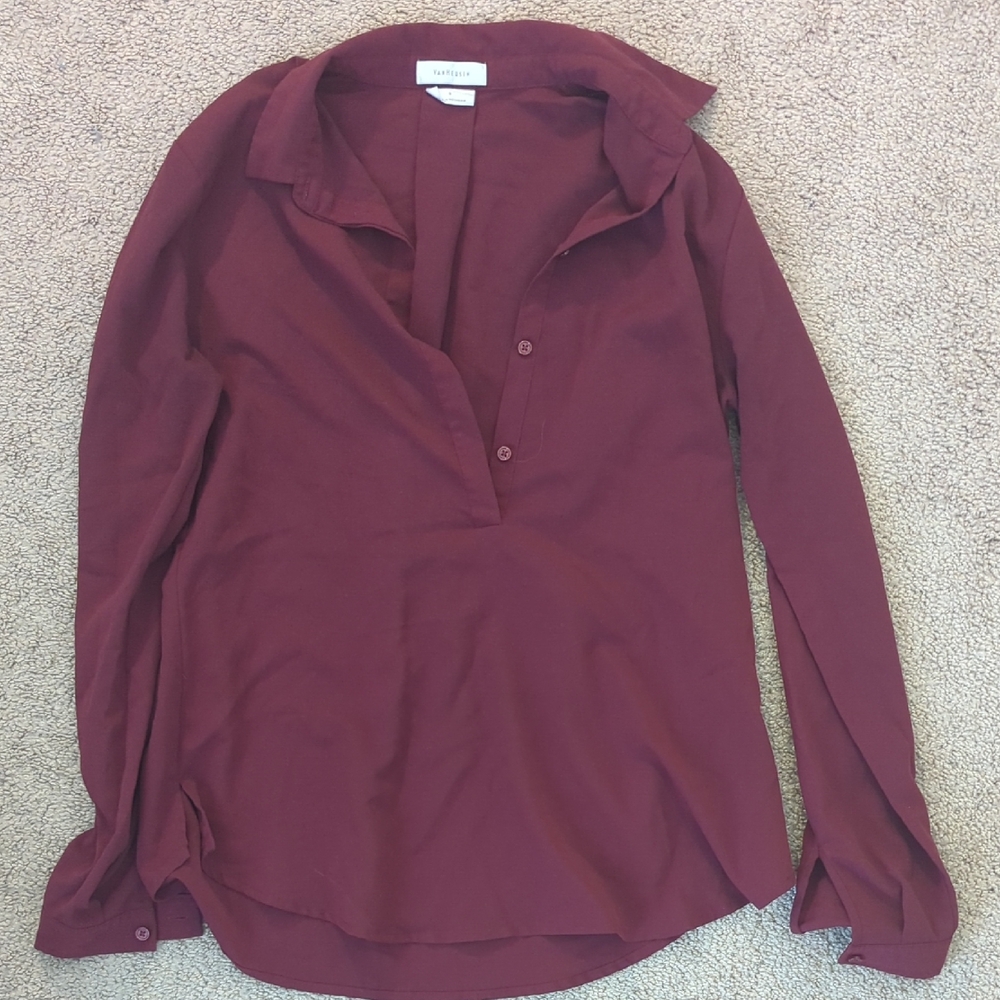 Van Heusen Women's Long Sleeve Blouse